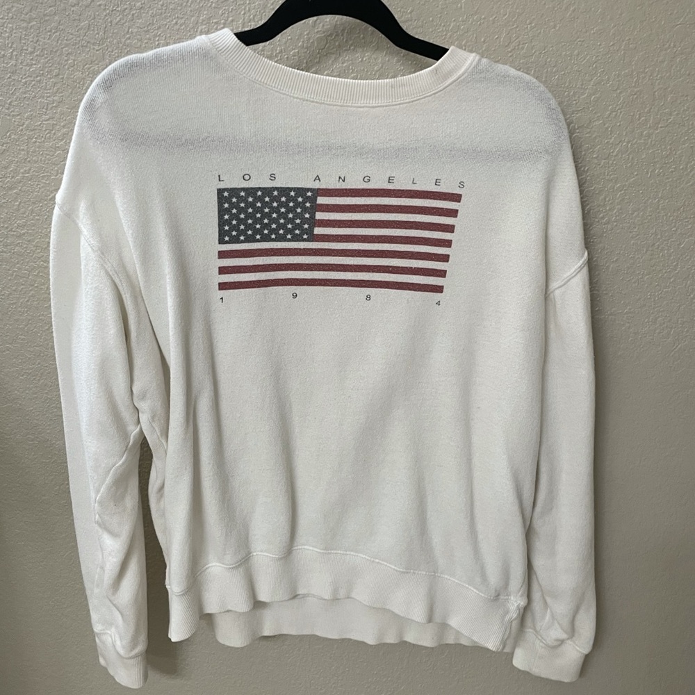 Vintage American Flag Sweatshirt